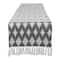 DII® 72" Black & Gray Colby Southwest Table Runner
